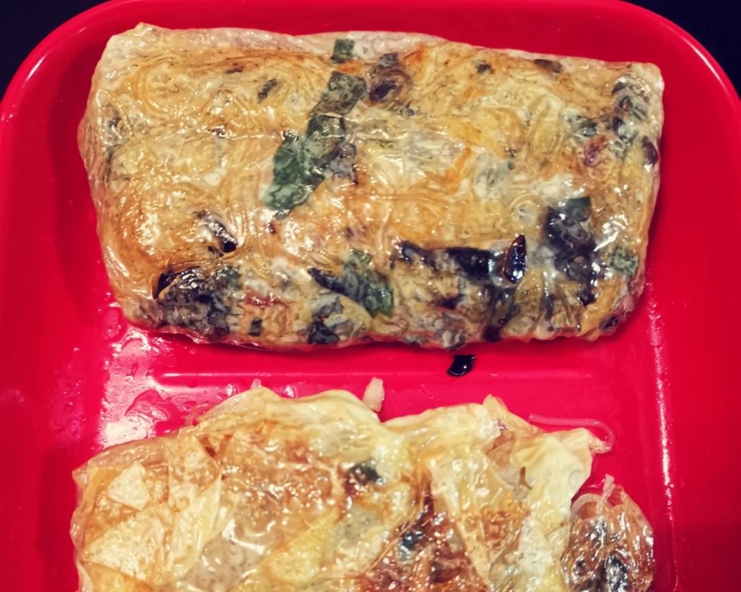 一口气吃三个的香煎/蒸豆腐皮包的做法