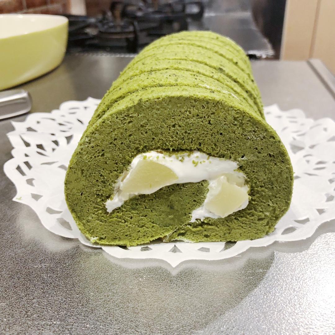 烫面抹茶蛋糕卷（卷不易裂）