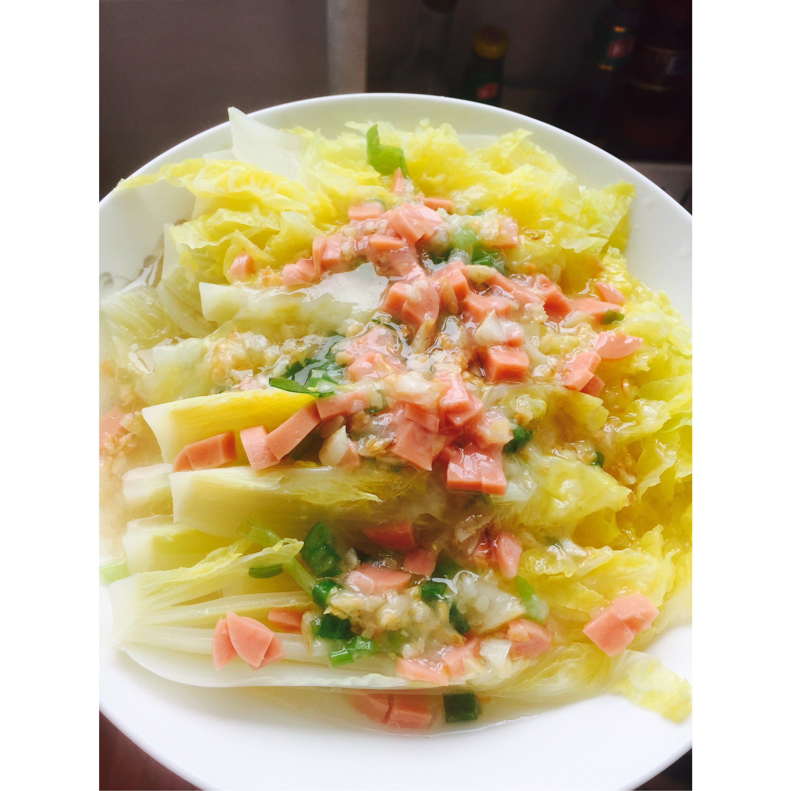 蒜蓉粉丝娃娃菜