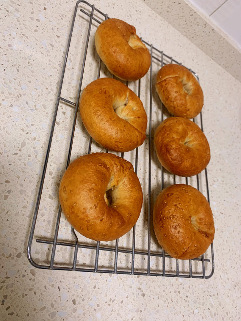 原味贝果🥯/黑芝麻贝果🥯