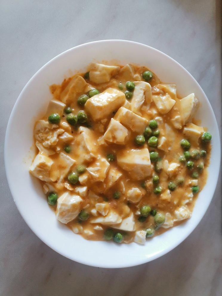 蟹黄豆腐（咸蛋黄版）