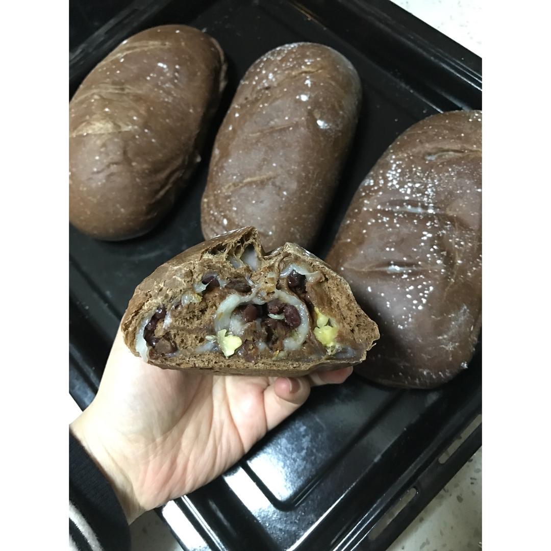 可可麻薯软欧