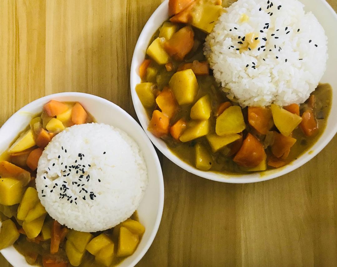 基础版土豆咖喱饭