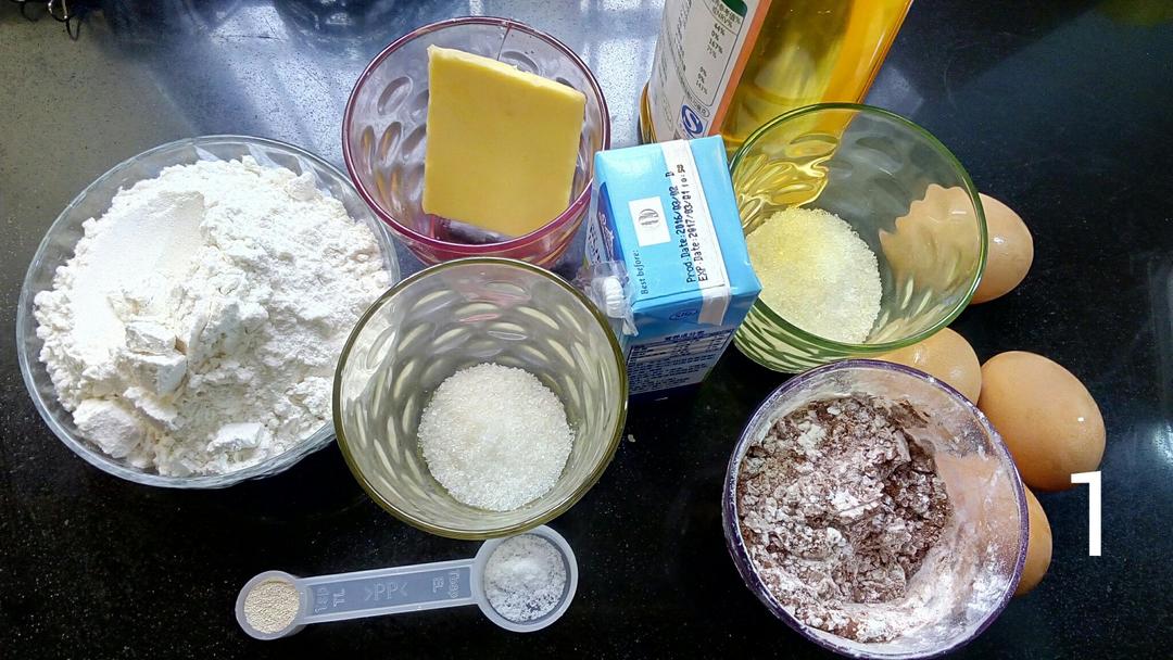 纯奶手撕吐司的做法 步骤1