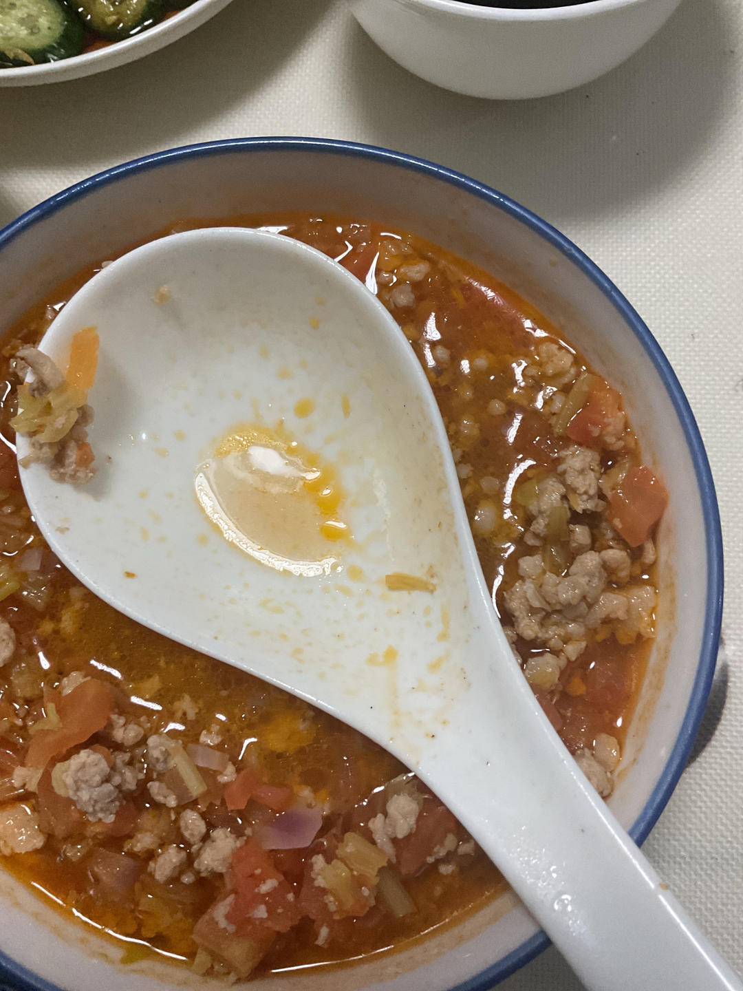 番茄肉酱面