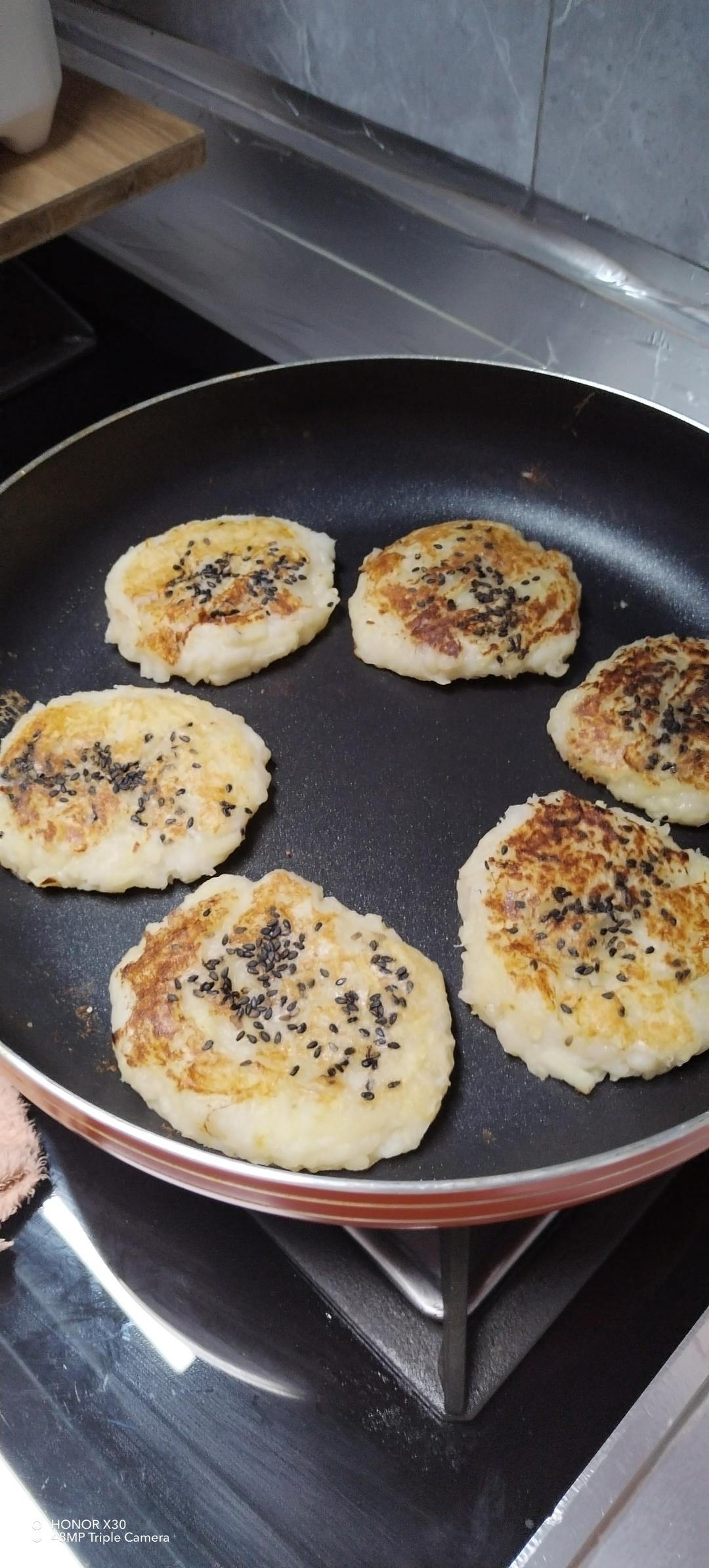 山药苹果饼