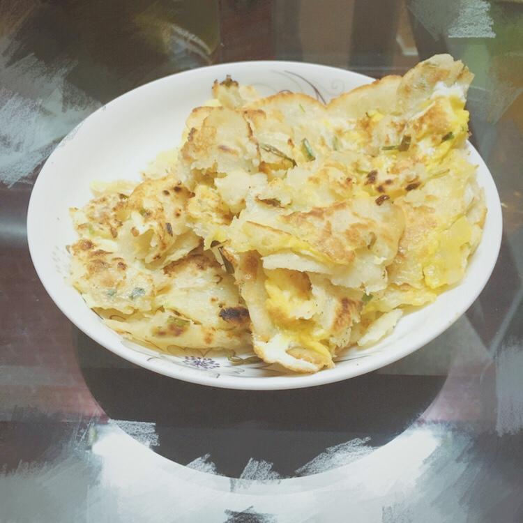 自制葱油饼