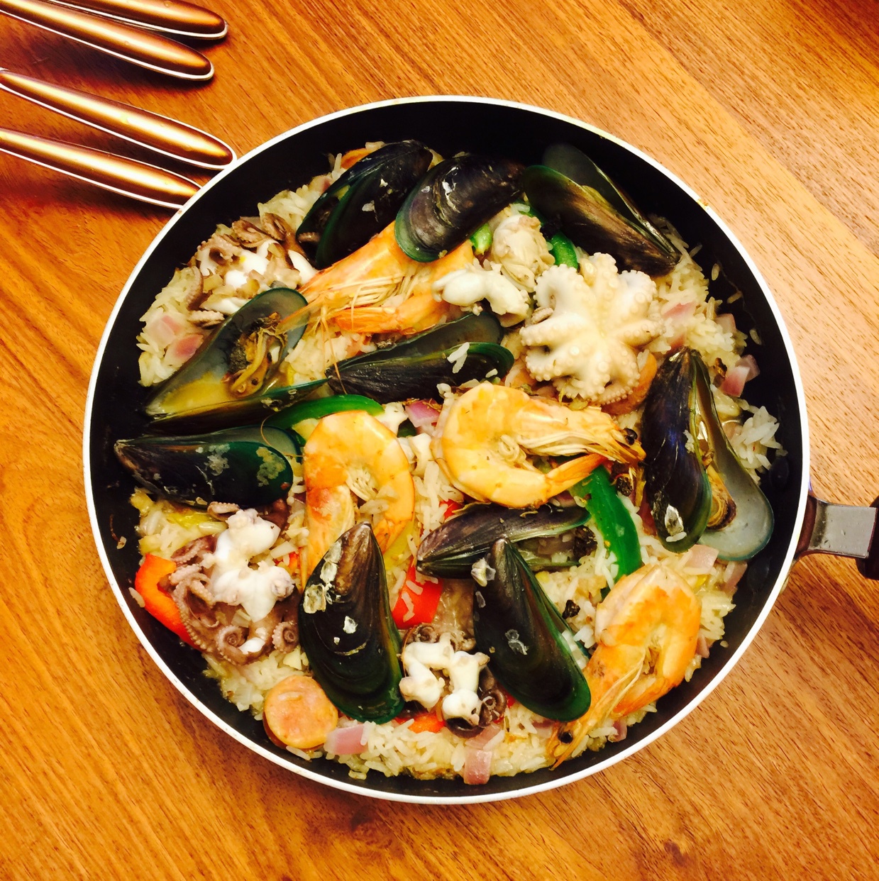【曼食慢语】Seafood Paella 西班牙海鲜饭