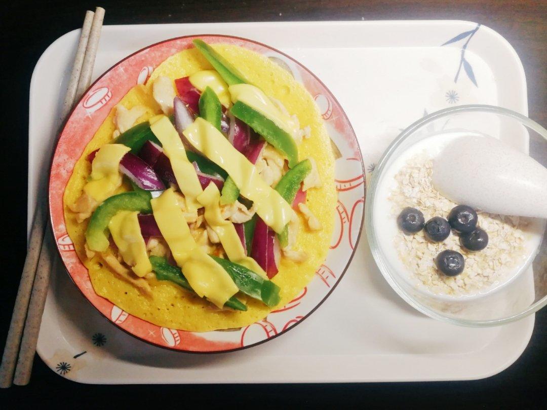 披萨蛋（快速早餐）