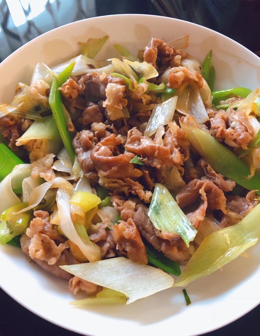 老北京葱爆羊肉(羊肉片版)