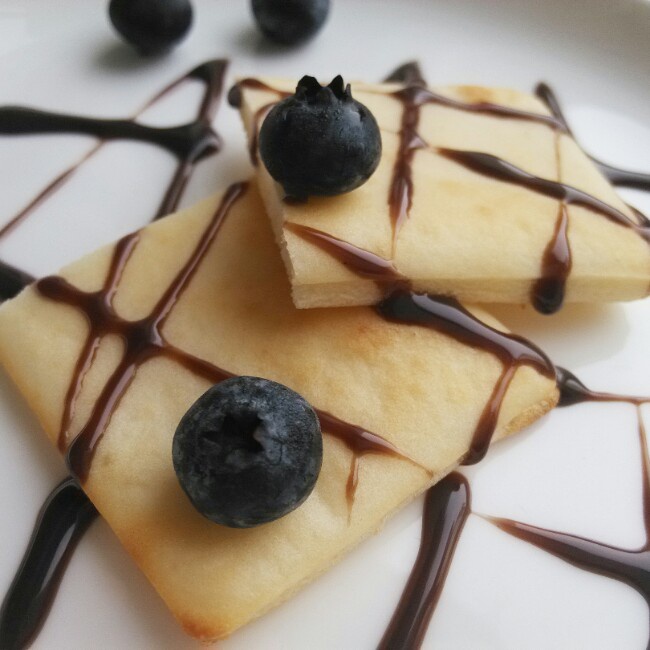 蓝莓乳酪松饼