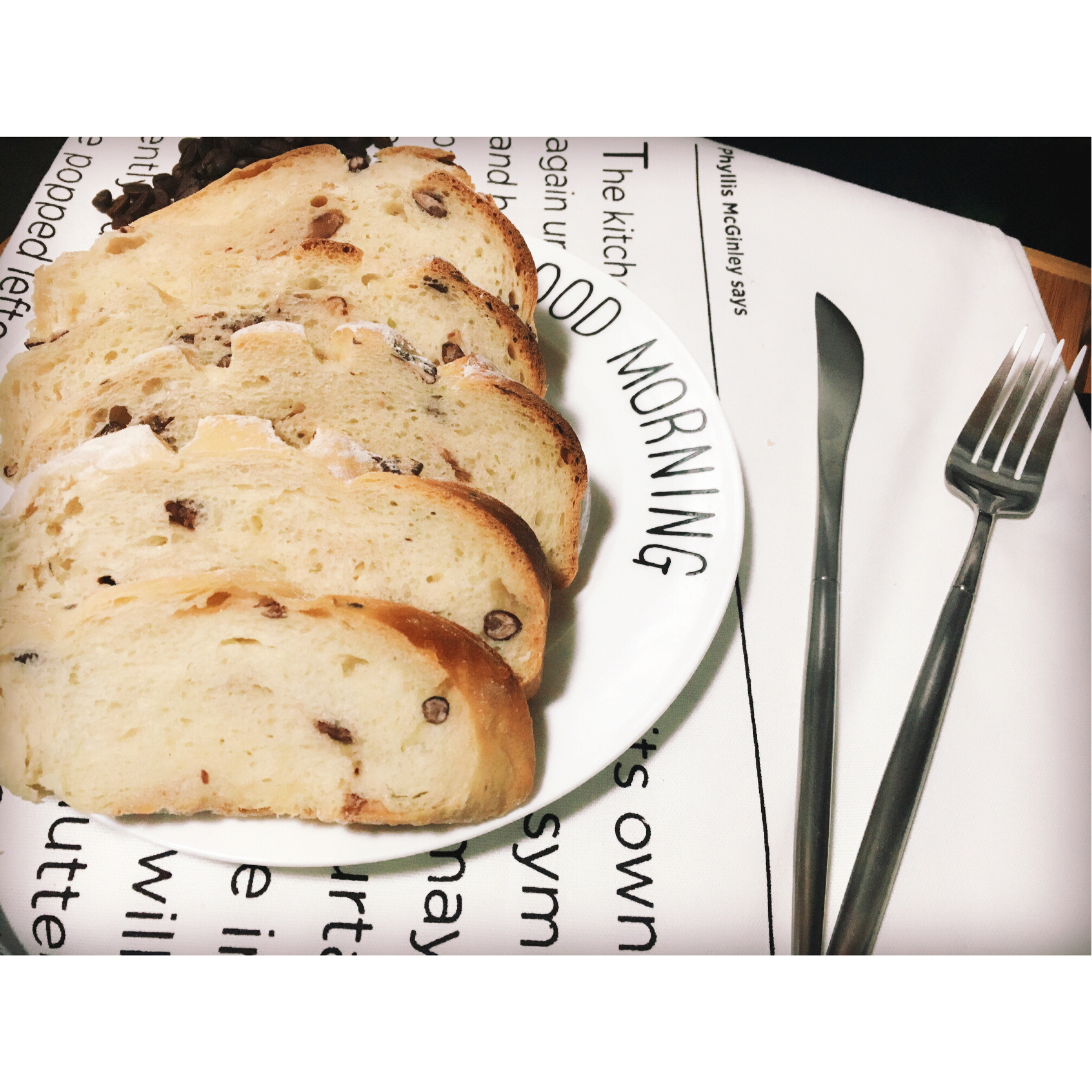 蔓越莓全麦黑糖面包