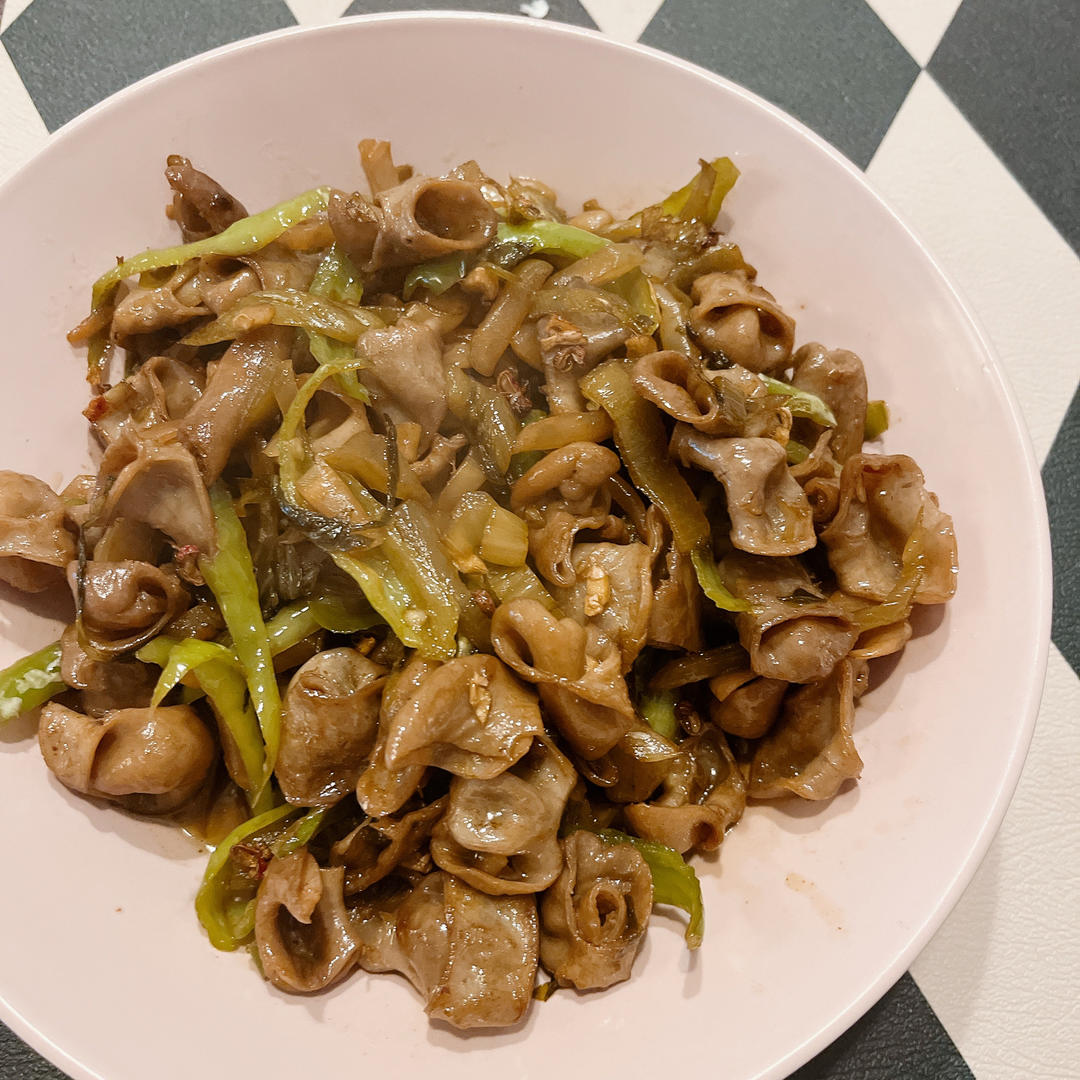 酸菜炒大肠