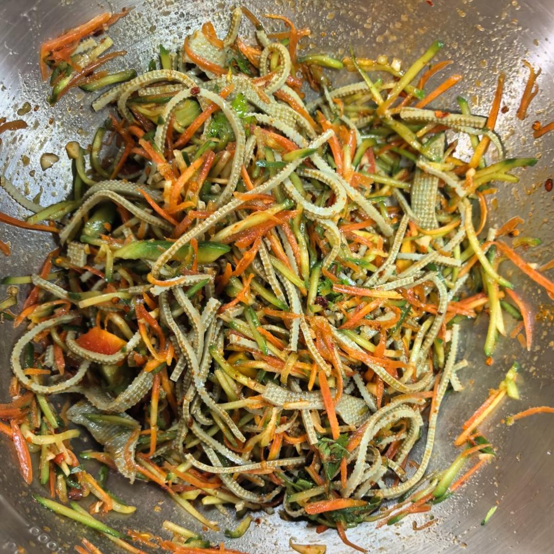 减肥必吃的凉拌菜❗️  凉拌豆腐丝 ❗️ 多吃不长胖（更新食谱）