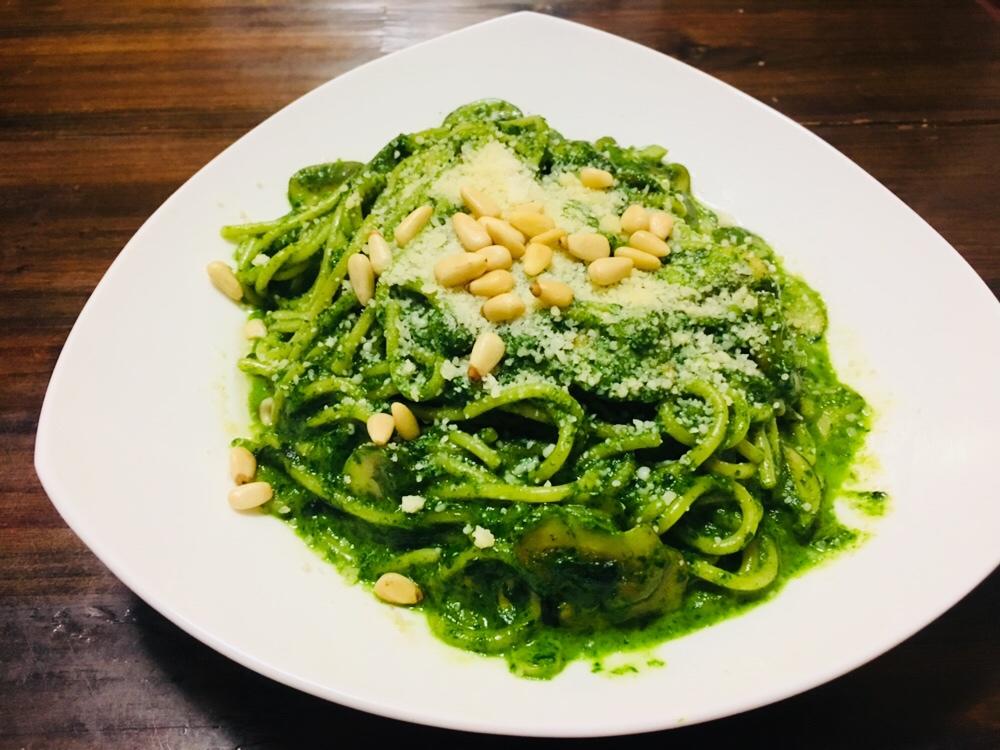 菠菜意面