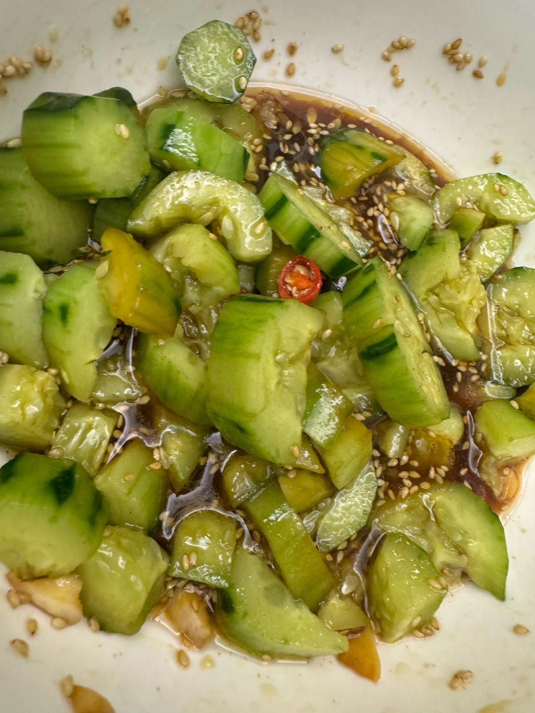 万能调料汁拍黄瓜太绝了