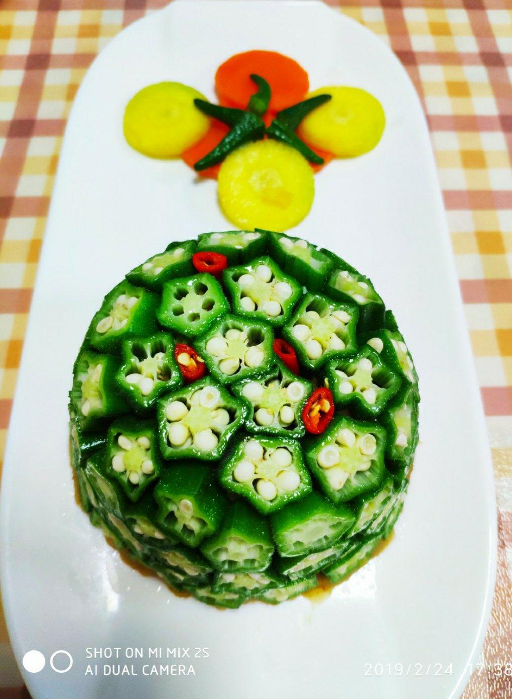 土豆泥秋葵
