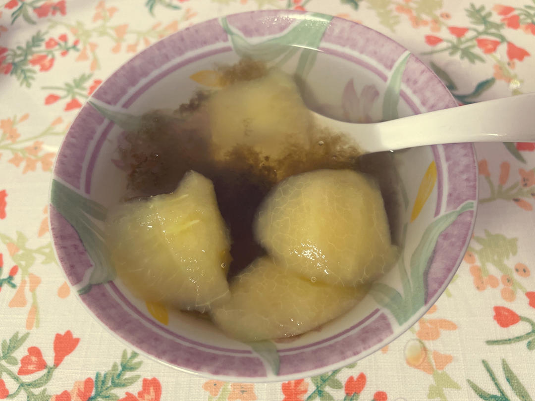 苹果炖竹燕窝