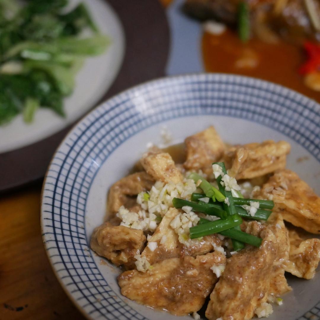 沙茶豆腐
