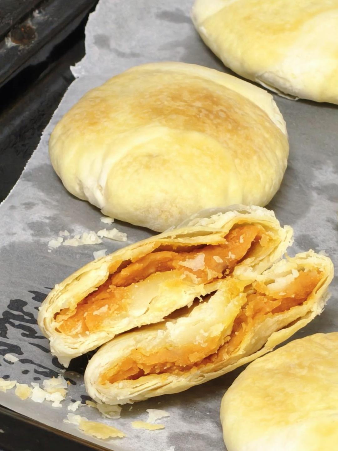 酥到掉渣渣｜好吃的黄庄月饼在家做起来