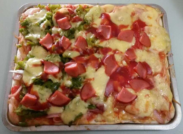 蔬菜比萨的做法