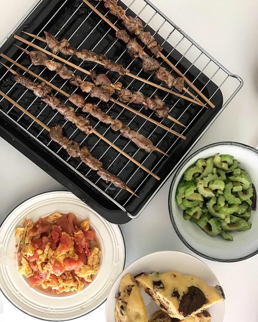 烤羊肉串
（烤箱版）