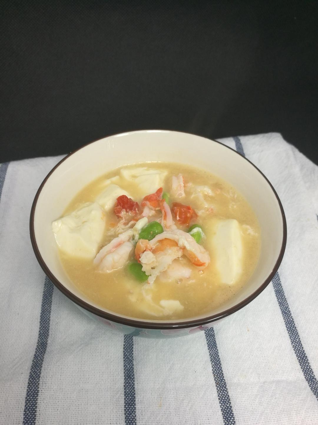 虾仁豆腐羹