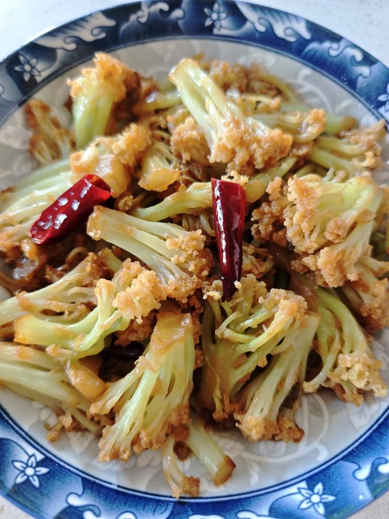 100道家常菜之清炒菜花的做法