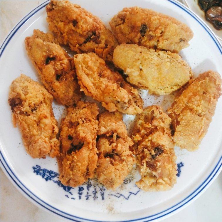椒盐脆皮鸡翅