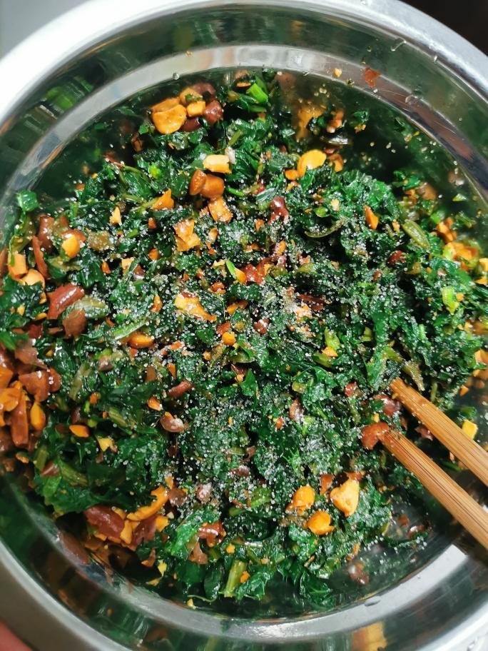 凉拌野菜的做法