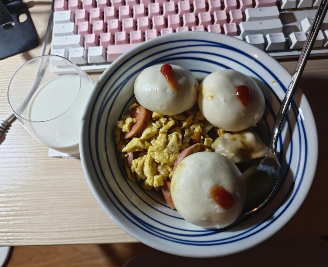 鸡蛋炒香肠