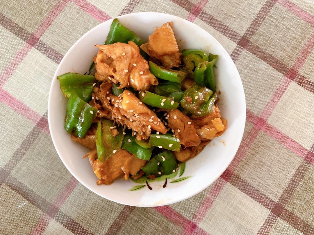 青椒童子鸡
