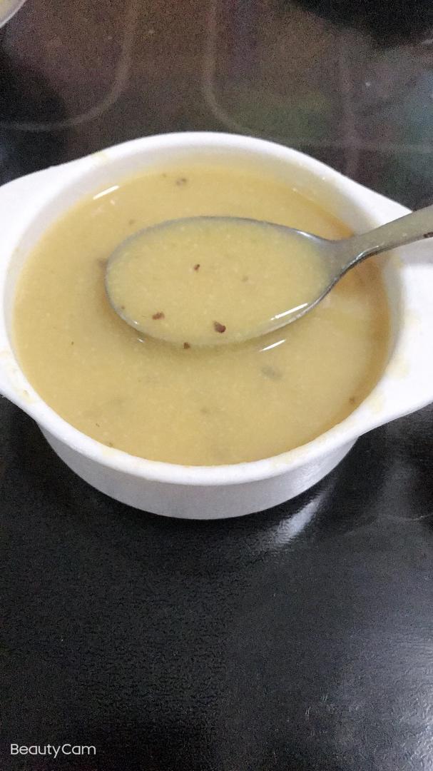 南瓜小米糊