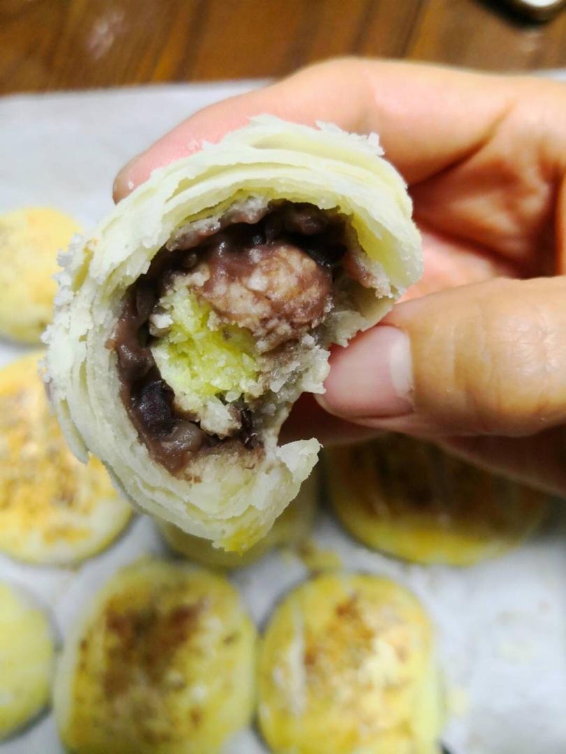 不用揉出膜、不用醒面就能酥掉渣的中式酥皮点心