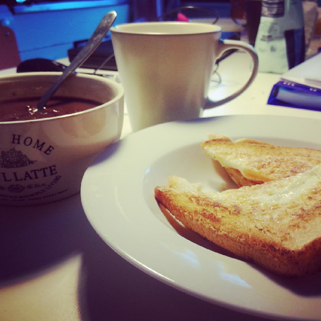 一片面包的三明治