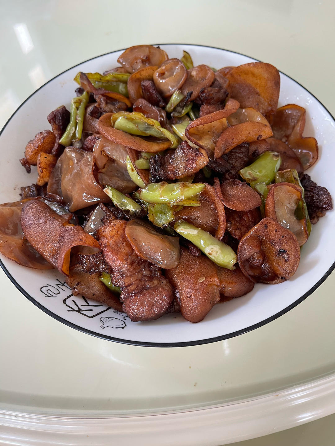 火遍湖南费大厨辣椒炒肉超下饭青椒木耳炒肉