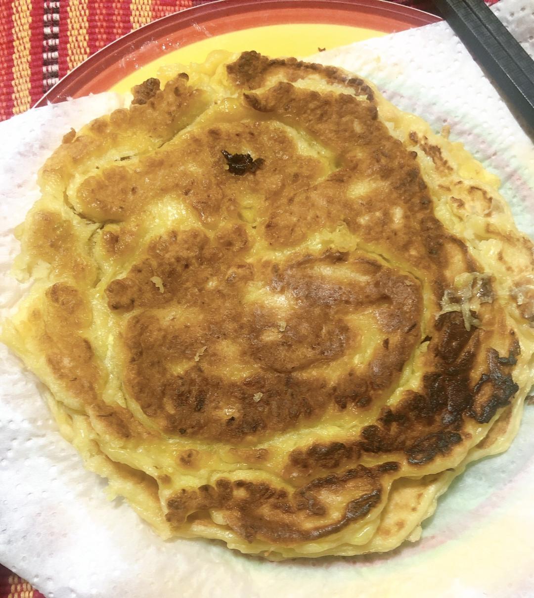 10分钟快手早餐～茭瓜丝饼