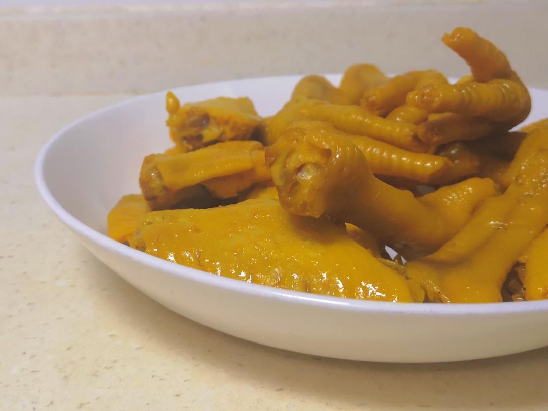 客家盐焗鸡爪鸡翅