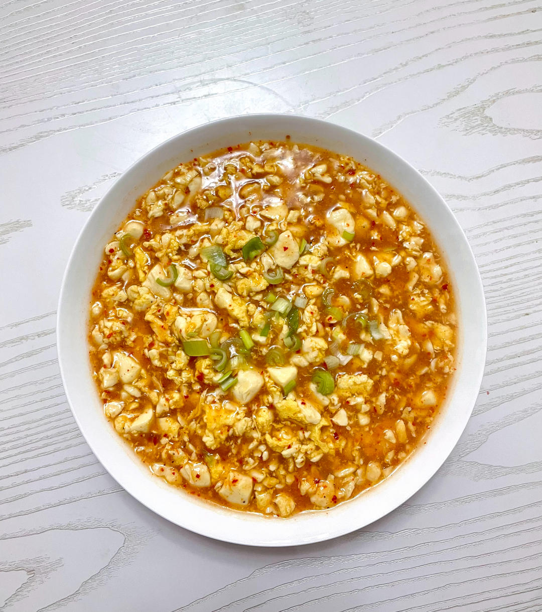 鸡蛋抱内脂豆腐