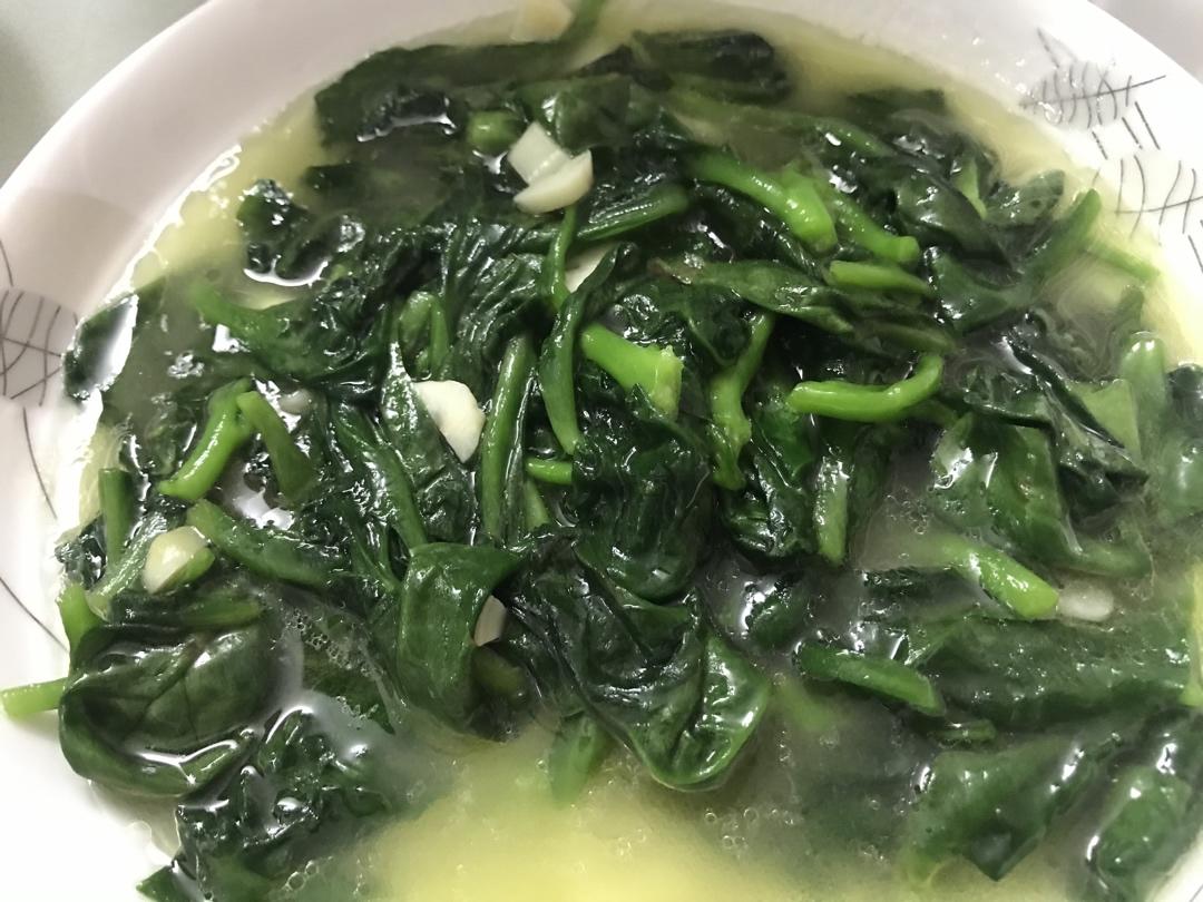 蒜香紫角叶（木耳菜）