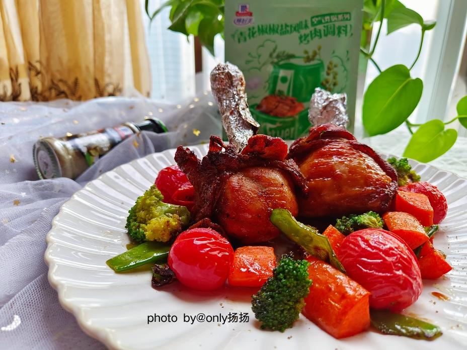 空气炸青花椒琵琶腿的做法