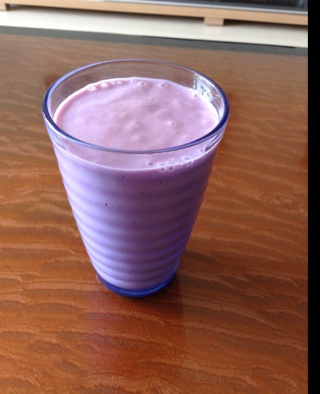 紫薯牛奶饮