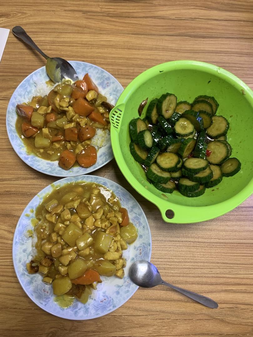 咖喱鸡肉饭