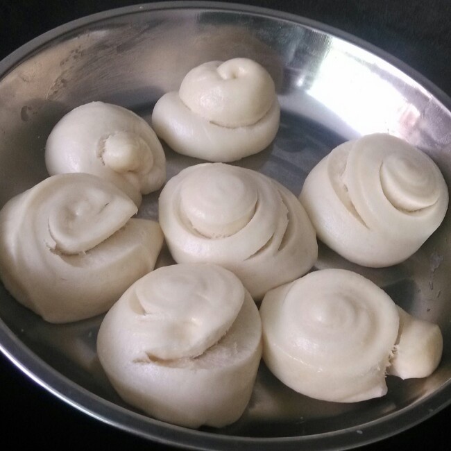 广式馒头（面包机和面）