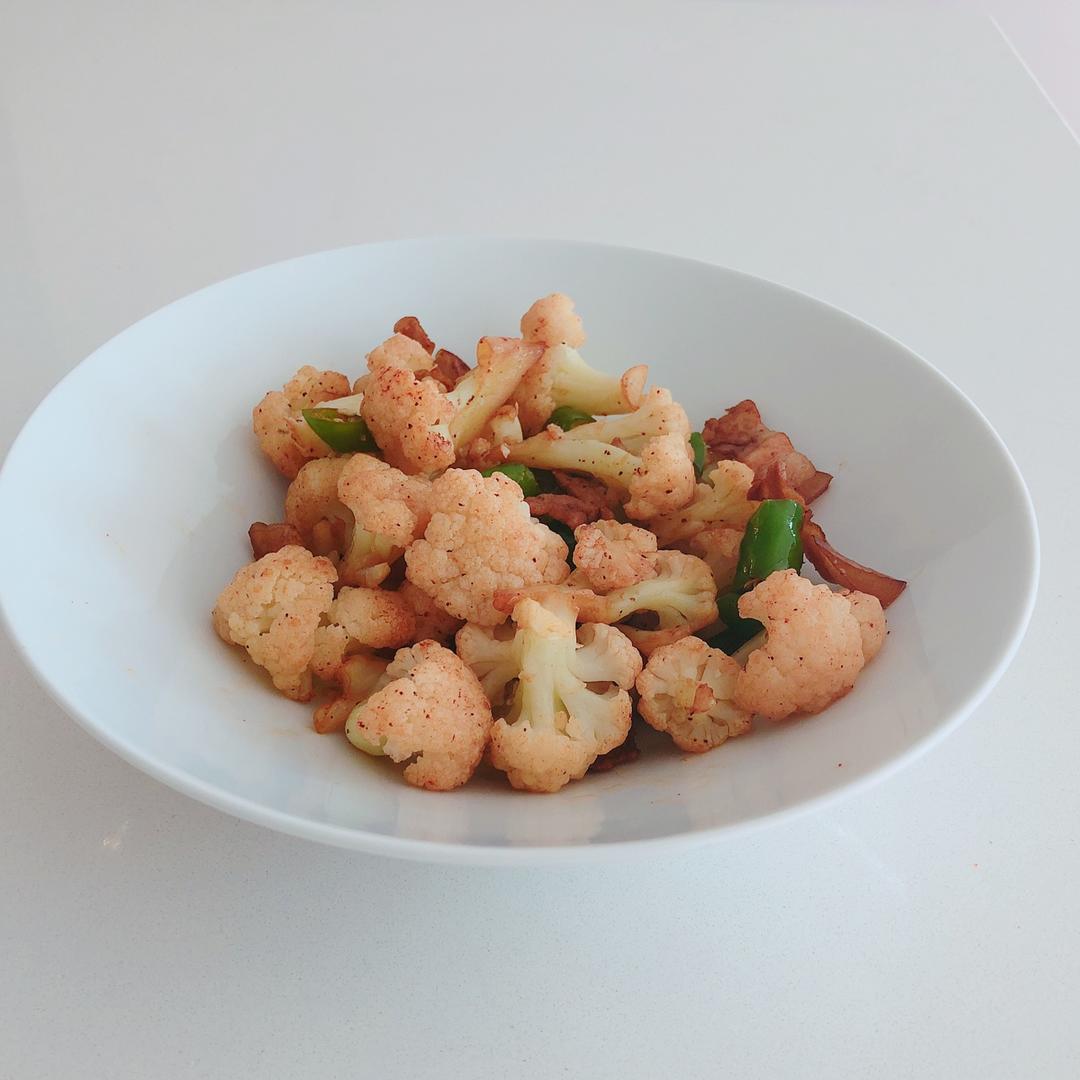 老丁的私房菜-干锅花菜