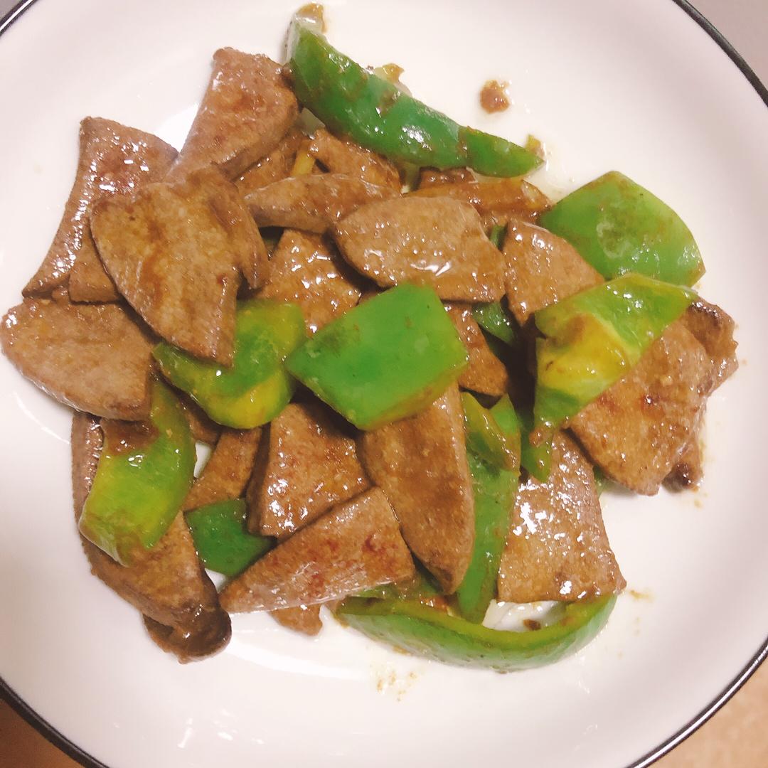 猪肝炒青椒