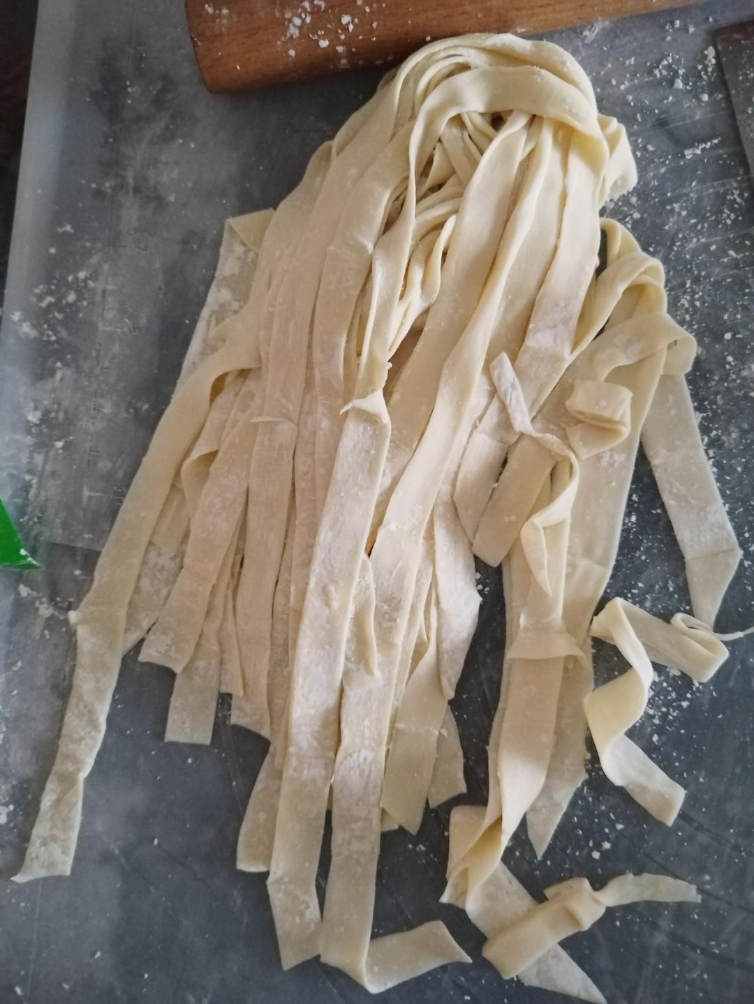 手擀面（面包机揉面）