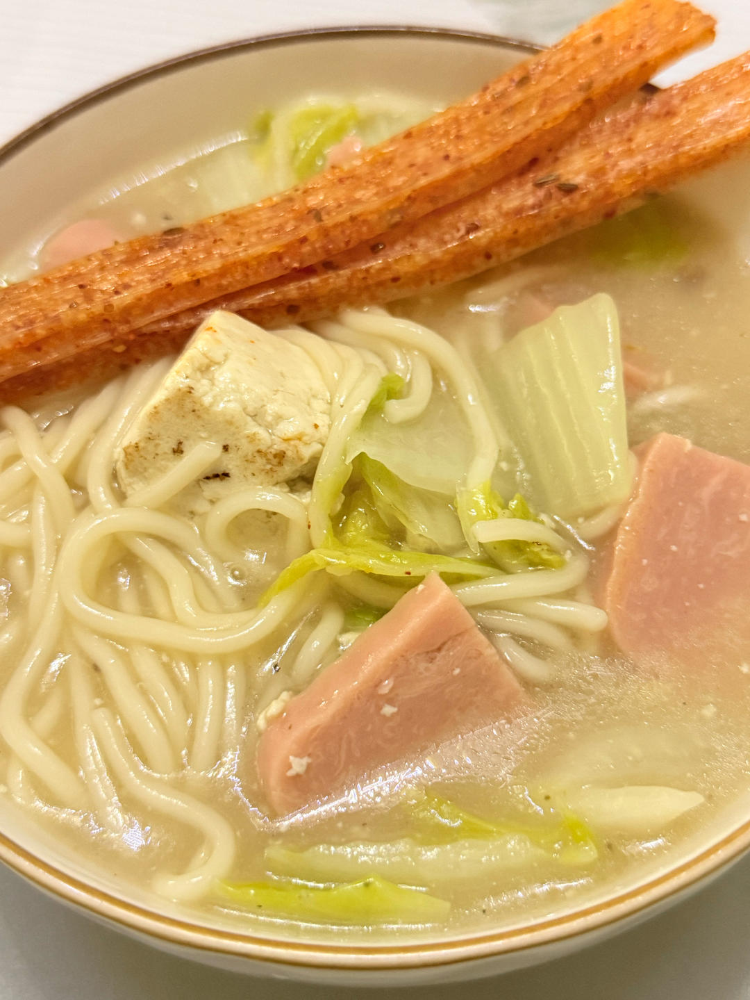 烂糊青菜面