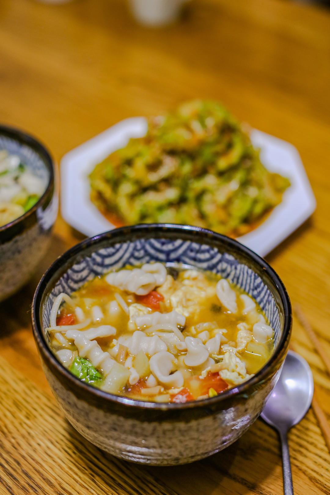 家常烩麻食