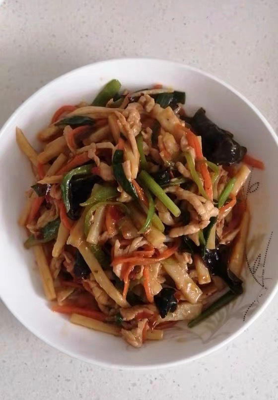 鱼香肉丝|色香味俱全的下饭神菜